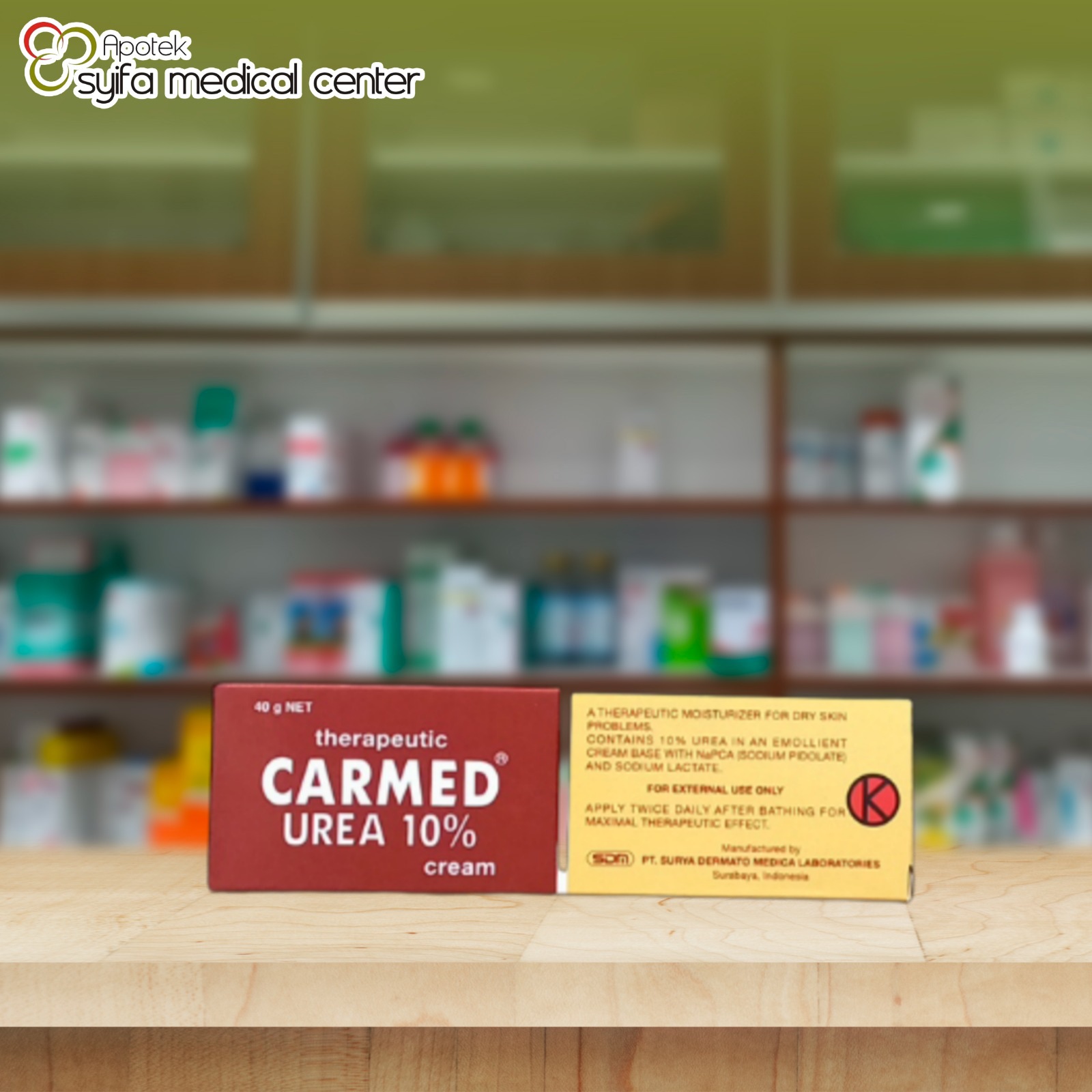 CARMED 10% KRIM 40 GRAM