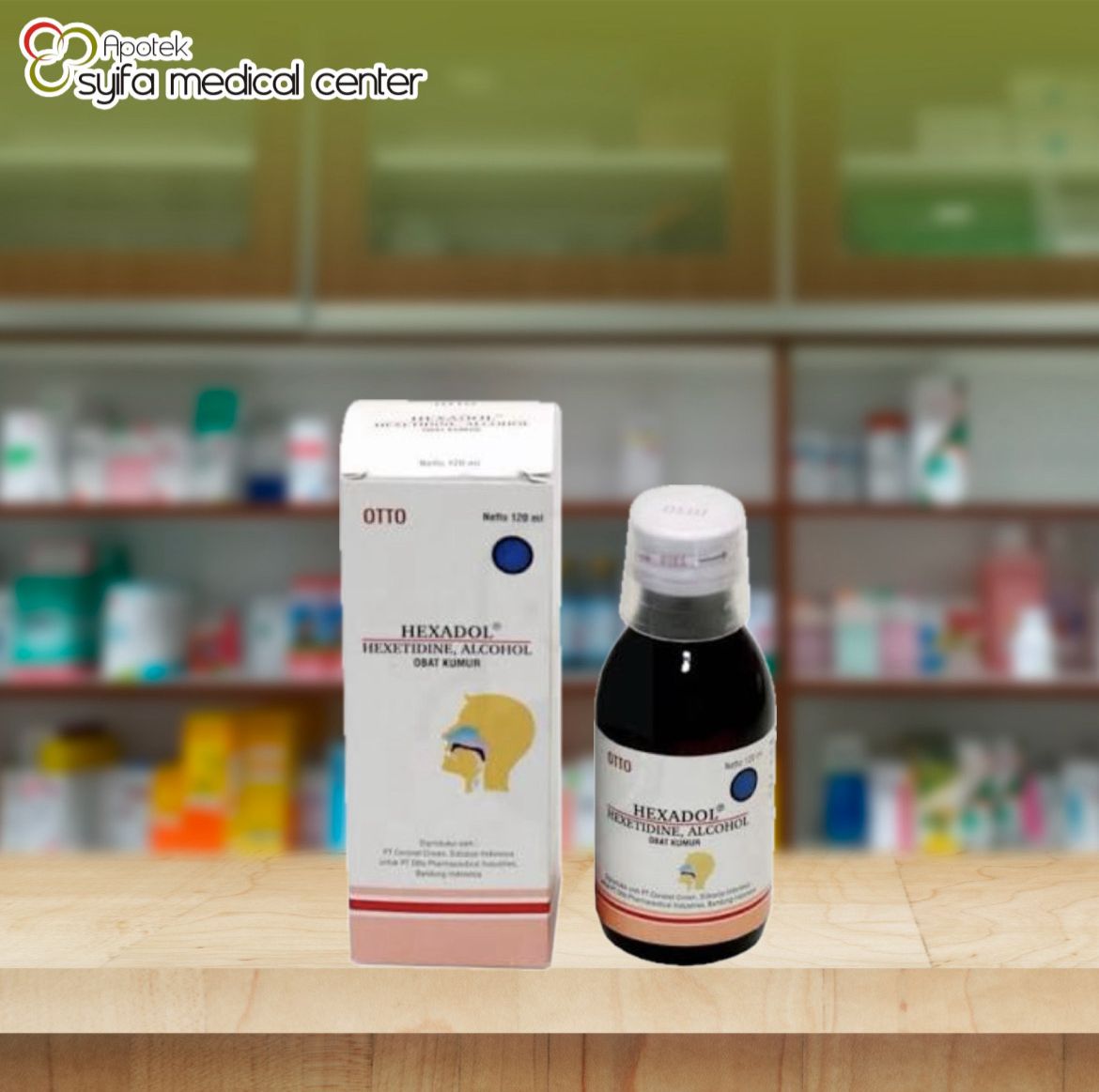 HEXADOL LARUTAN 120 ML