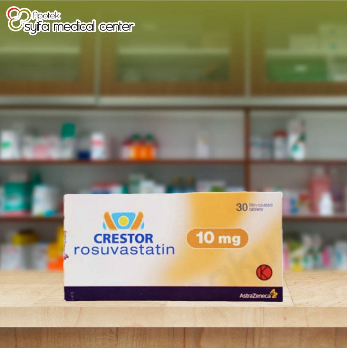 CRESTOR 10 MG BOX 28 TABLET