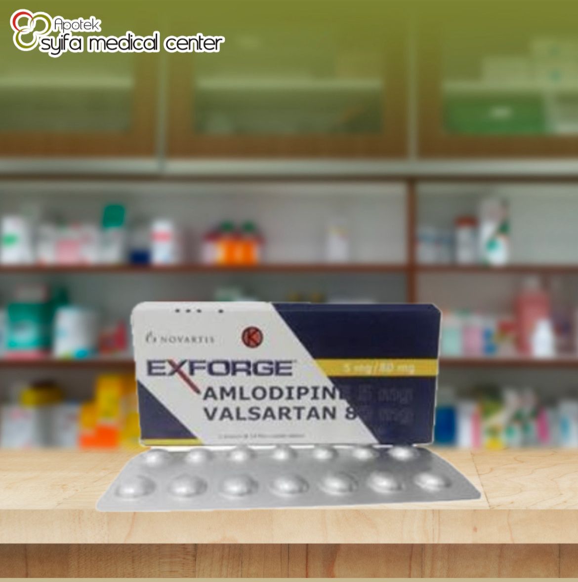 EXFORGE 5/80 MG BOX 28 TABLET