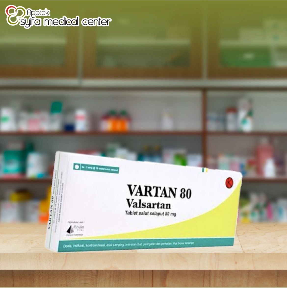 VARTAN 80 MG BOX 30 TABLET