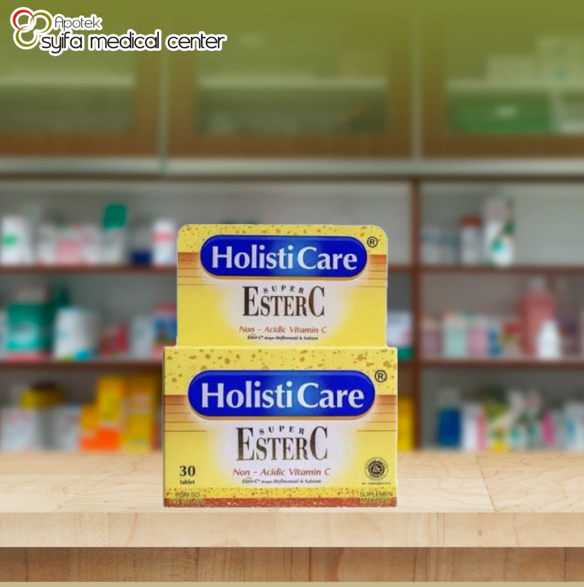HOLISTICARE SUPER ESTER-C 30 TABLET