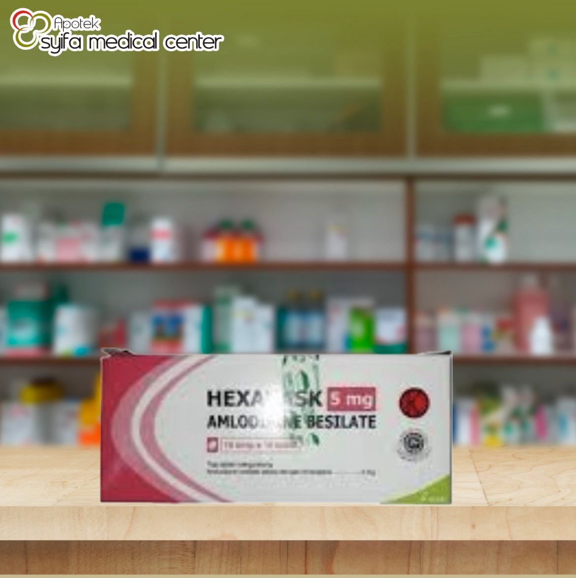 HEXAVASK 5 MG BOX 100 TABLET