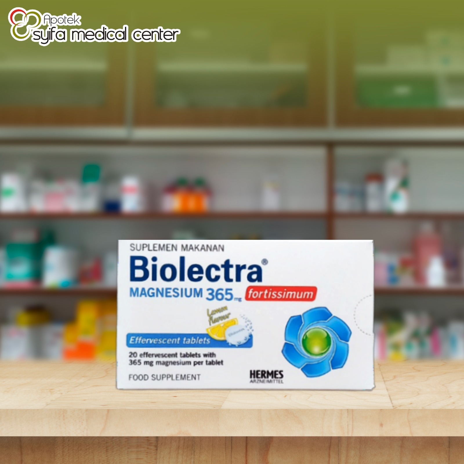 BIOLECTRA MAGNESIUM 365 FORTISIMUM BOX 20 TABLET EFFERVESCENT