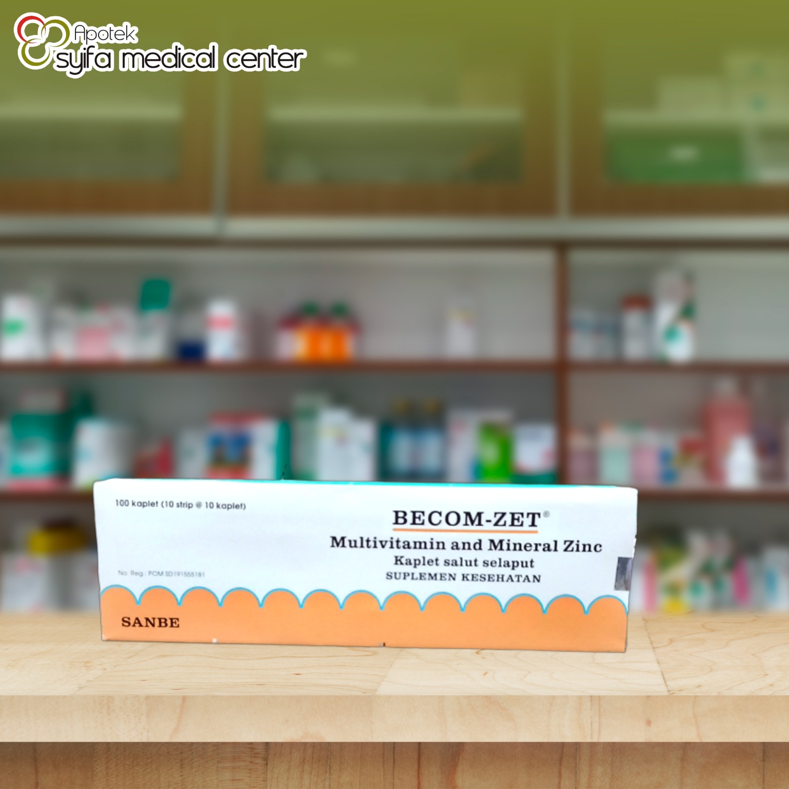 BECOM-ZET BOX 100 KAPLET